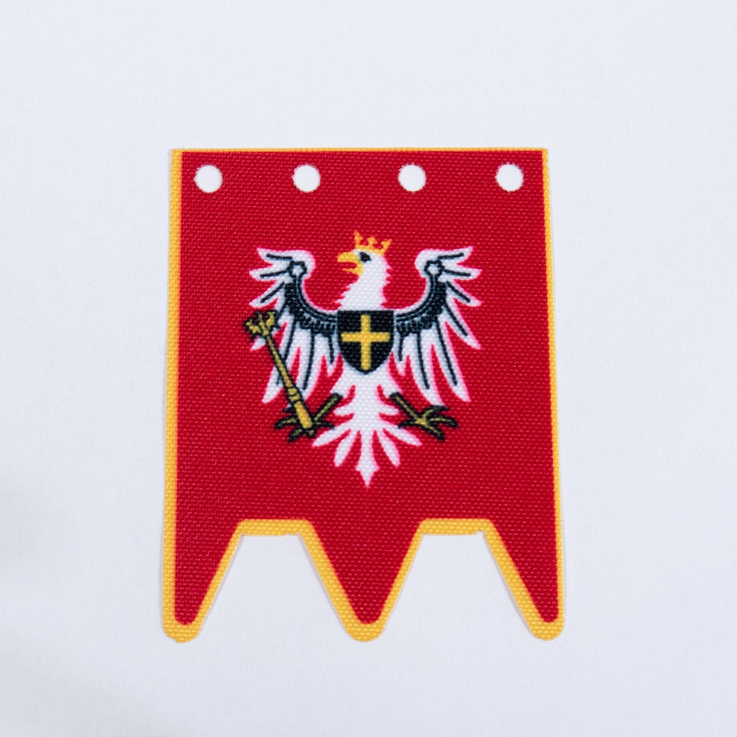 Redanian Silver Eagle Custom Banner - Large 5 cm x 6,4 cm