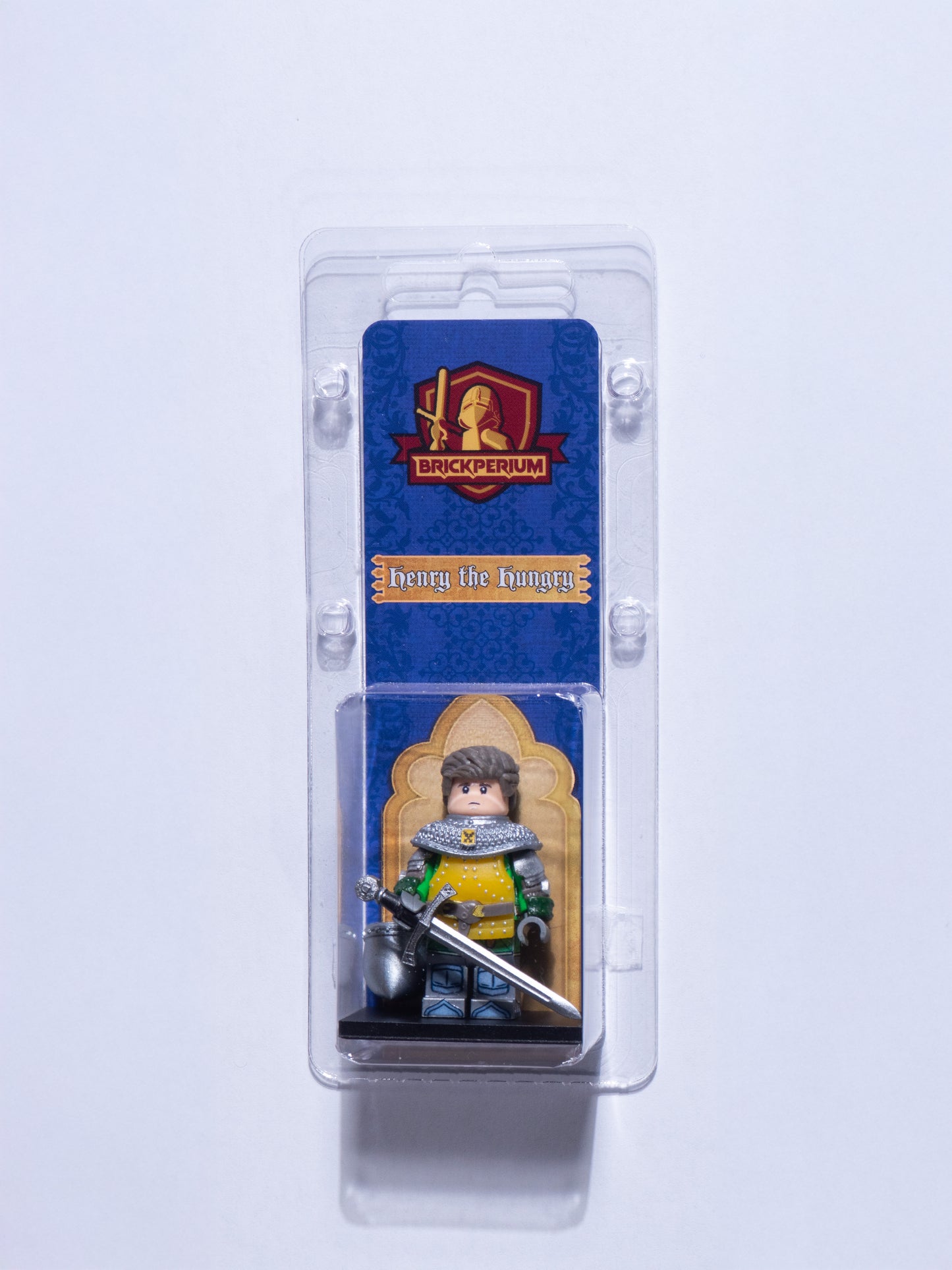 Henry of Skalitz figure in armor with a sword, licensed by Warhorse Studios